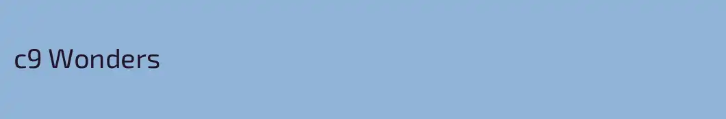 c9 Wonders